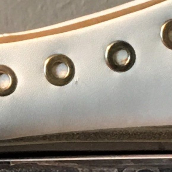 GH BASS Cream Ballet Flats with Grommets    Size 7 - Picture 11 of 11